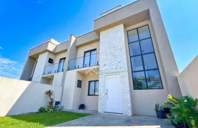 Sobrado com 3 dormitórios à venda, 121 m² por r$ 850.000,00 - coroados - guaratuba/pr