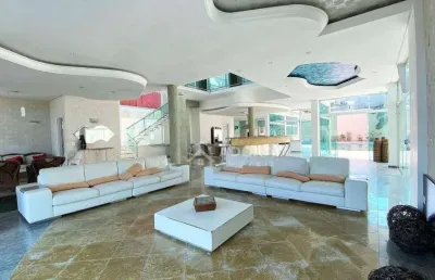 Casa com 7 dormitórios à venda, 750 m² por r$ 4.900.000,00 - brejatuba - guaratuba/pr