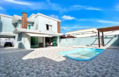 Sobrado com 4 dormitórios à venda, 300 m² por r$ 2.100.000,00 - eliana - guaratuba/pr