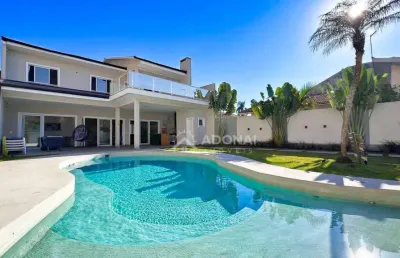 Magnífica residencia de alto padrão, com 6 dormitórios à venda, 300 m² por r$ 3.500.000 - centro - guaratuba/pr