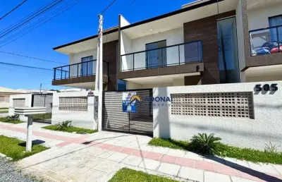 Sobrado com 3 dormitórios à venda, 96 m² por r$ 519.000,00 - nereidas - guaratuba/pr