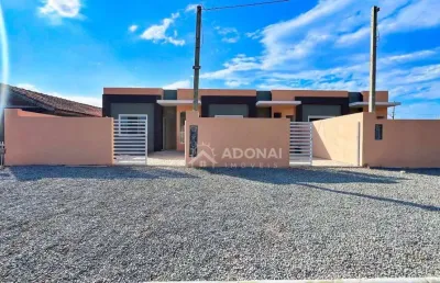 Casa com 2 dormitórios à venda, 60 m² por r$ 259.000,00 - coroados - guaratuba/pr
