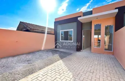 Casa com 2 dormitórios à venda, 60 m² por r$ 259.000,00 - coroados - guaratuba/pr