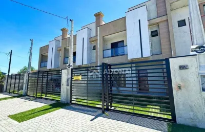 Sobrado com 3 dormitórios à venda, 102 m² por r$ 580.000,00 - cohapar - guaratuba/pr