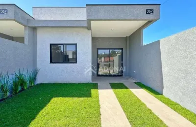 Casa com 3 dormitórios à venda, 77 m² por r$ 430.000,00 - cohapar - guaratuba/pr