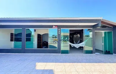Casa com 4 dormitórios à venda, 191 m² por r$ 650.000,00 - coroados - guaratuba/pr