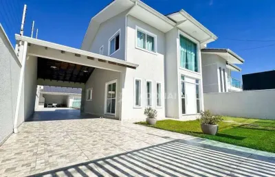 Casa com 4 dormitórios à venda, 226 m² por r$ 1.600.000,00 - brejatuba - guaratuba/pr