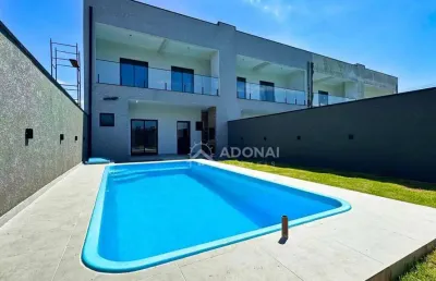Sobrado com 4 dormitórios à venda, 171 m² por r$ 1.250.000,00 - brejatuba - guaratuba/pr