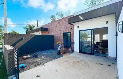 Casa com 2 dormitórios à venda, 55 m² por r$ 389.000,00 - eliana - guaratuba/pr