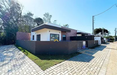 Casa com 2 dormitórios à venda, 55 m² por r$ 489.000,00 - eliana - guaratuba/pr