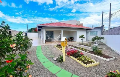 Casa com 3 dormitórios à venda, 166 m² por r$ 848.000,00 - centro - guaratuba/pr