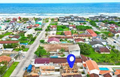 Sobrado com piscina, 3 dormitórios à venda, 137 m² por r$ 830.000 - eliana - guaratuba/pr