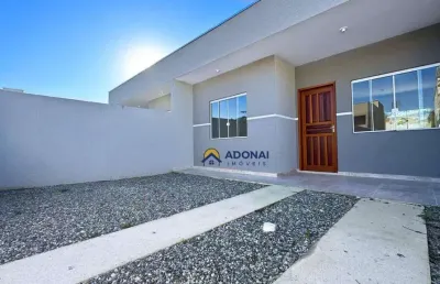 Casa com 2 dormitórios à venda, 54 m² por r$ 270.000,00 - nereidas - guaratuba/pr