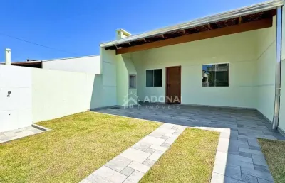 Casa nova, próxima ao mar, com 3 dormitórios à venda, 83 m² por r$ 420.000 - eliana - guaratuba/pr