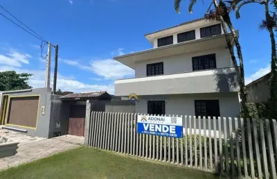 Sobrado com 5 dormitórios à venda, 250 m² por r$ 1.300.000,00 - eliana - guaratuba/pr