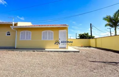 Casa com 2 dormitórios à venda, 50 m² por r$ 295.000,00 - eliana - guaratuba/pr