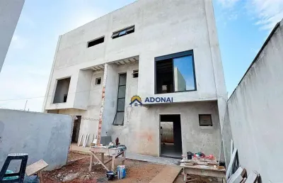 Sobrado com 3 dormitórios à venda, 140 m² por r$ 649.000,00 - coroados - guaratuba/pr