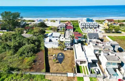 Terreno a 2 quadras do mar, à venda, 592 m² por r$ 550.000 - coroados - guaratuba/pr