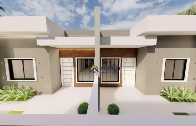 Casa nova, com 3 dormitórios à venda, 85 m² por r$ 539.000 - eliana - guaratuba/pr
