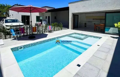 Imóvel com piscina + sala comercial de frente para a av. paraná – alto potencial de renda! à venda por r$ 830.000 - nereidas - guaratuba/pr