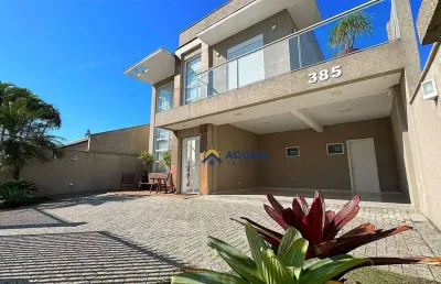 Casa com 3 dormitórios à venda, 455 m² por r$ 2.500.000,00 - brejatuba - guaratuba/pr