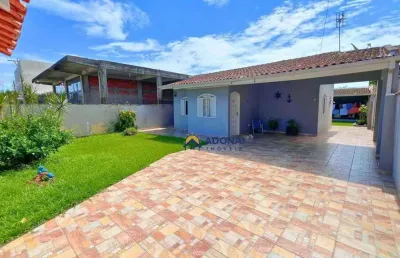 Casa com 4 dormitórios à venda, 70 m² por r$ 490.000,00 - cohapar - guaratuba/pr
