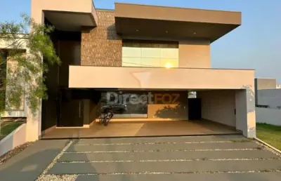 Casa em condomínio fechado com 3 quartos à venda na avenida garibaldi, 200, vila a, foz do iguaçu por r$ 2.800.000