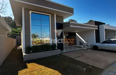 Casa em condomínio fechado com 3 quartos à venda na floresta, 155, vila carima, foz do iguaçu por r$ 990.000