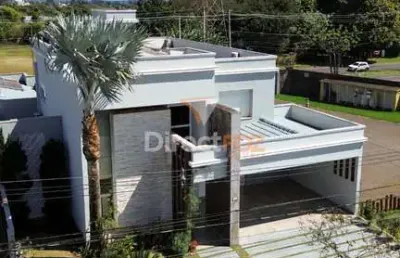 Casa em condomínio fechado com 6 quartos à venda na avenida garibaldi, 2100, vila residencial a, foz do iguaçu por r$ 2.050.000