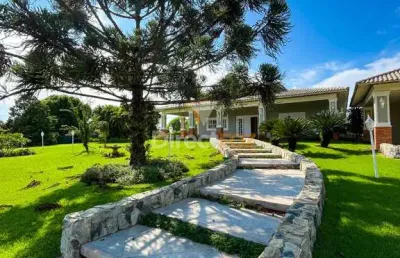 Casa em condomínio fechado com 4 quartos à venda na felipe wandscheer, 6025, yolanda, foz do iguaçu por r$ 4.800.000