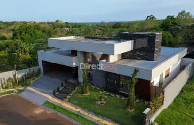 Casa em condomínio fechado com 3 quartos à venda na das cataratas, 2600, yolanda, foz do iguaçu por r$ 2.500.000