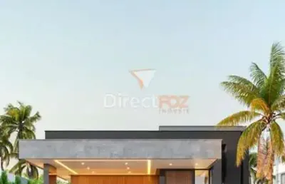Casa em condomínio fechado com 4 quartos à venda na br-469, 6468, remanso grande, foz do iguaçu por r$ 2.400.000