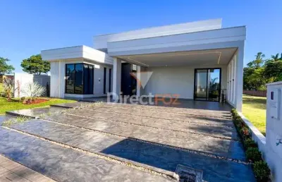 Casa em condomínio fechado com 4 quartos à venda na felipe wandscheer, 335, cognópolis, foz do iguaçu por r$ 2.980.000