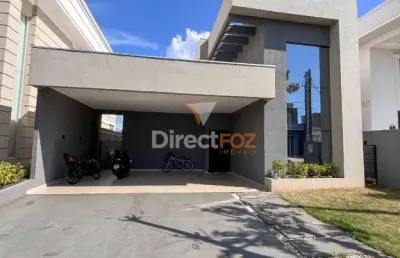 Casa em condomínio fechado com 3 quartos à venda na javier koelbel, 1275, jardim eliza ii, foz do iguaçu por r$ 1.550.000