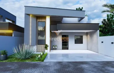 Casa em condomínio fechado com 2 quartos à venda na heitor vila-lobos, 55, três bandeiras, foz do iguaçu por r$ 1.000.000