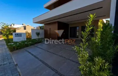 Casa em condomínio fechado com 3 quartos à venda na avenida garibaldi, 200, vila a, foz do iguaçu por r$ 3.850.000