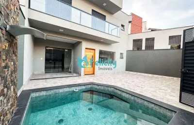 Sobrado com 3 suítes, 2 vagas, 134m2 no pq. são domingos