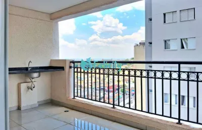 Apartamento com 2 dorms, 1 suíte, 2 vagas, 65m2 na vila mangalot