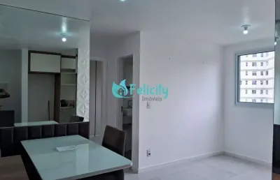 Apartamento com 2 dorms, 1 vaga, 43m2 no jardim íris