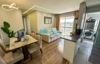 Apartamento com 3 dorms, 1 suíte, 2 vagas, 75m2 na chácara são joão