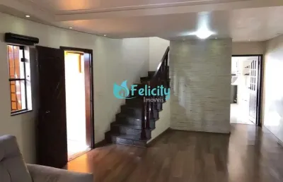 Sobrado com 3 dormitórios, 3 vagas, 121 m2 no parque são domingos