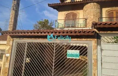 Sobrado com 3 dorms, 1 suíte, 3 vagas, 145m2 no parque são domingos