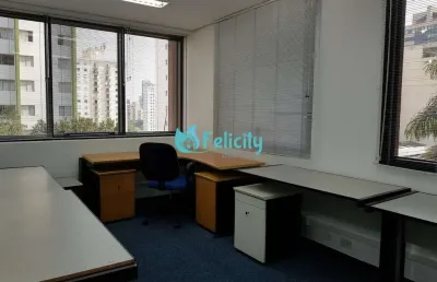 Conjunto comercial com 2 salas, 4 vagas, 120m2 em pinheiros