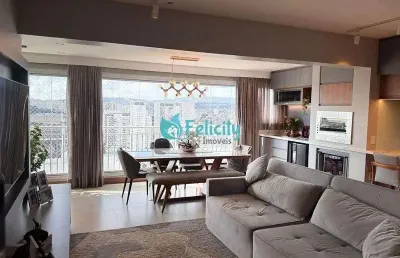 Apartamento com 3 dorms, 1 suíte, 2 vagas, 105m2 na vila anastácio