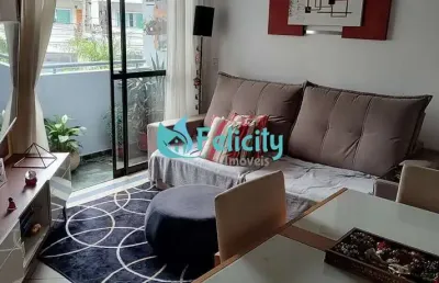 Apartamento com 2 dorms, 1 vaga, 50m2 na vila mangalot