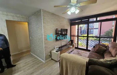Apartamento com 3 dormitórios, 1 suíte e 2 vagas – jardim íris