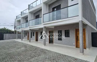 Imóvel a 200m da praia, novo, fase final de acabamento, na praia massaguaçu