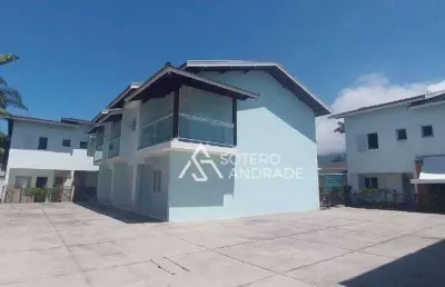 Village com 2 dormitórios, 90 m² - venda por r$ 480.000,00 ou aluguel por r$ 2.400,00/mês - massaguaçu - caraguatatuba/sp