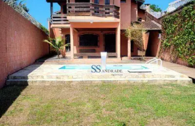 Casa, 215 m² - venda por r$ 900.000,00 ou aluguel por r$ 5.695,80/mês - massaguaçu - caraguatatuba/sp