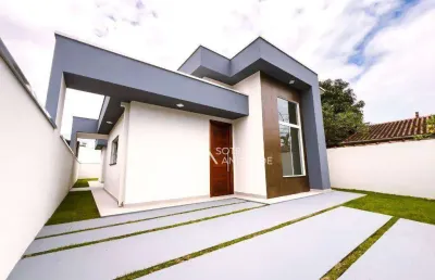 Casa novíssima na praia massaguaçu em excelente localização